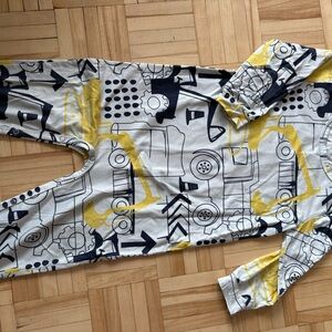 Graphic Print Kids Jumpsuit